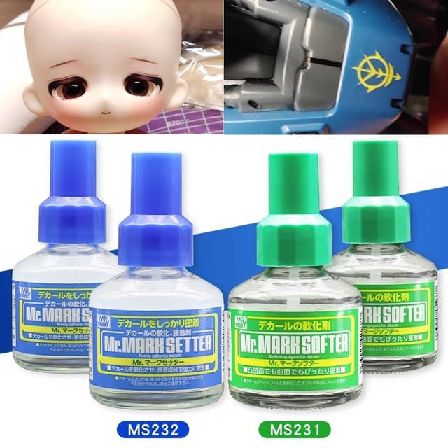 40ml/ Bottle Water-based Sticker Softener DIY Polymer Clay Animation Character Facial Accessories Boat Model Decoration Tools
