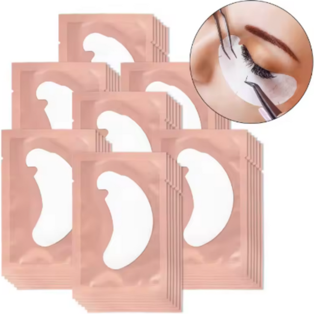 10/30/50/100pcs Eyelash Pads Grafted Lash Hydrogels Gel Patches Under Eye Pads for Eyelash Extension Tips Sticker Makeup Tools
