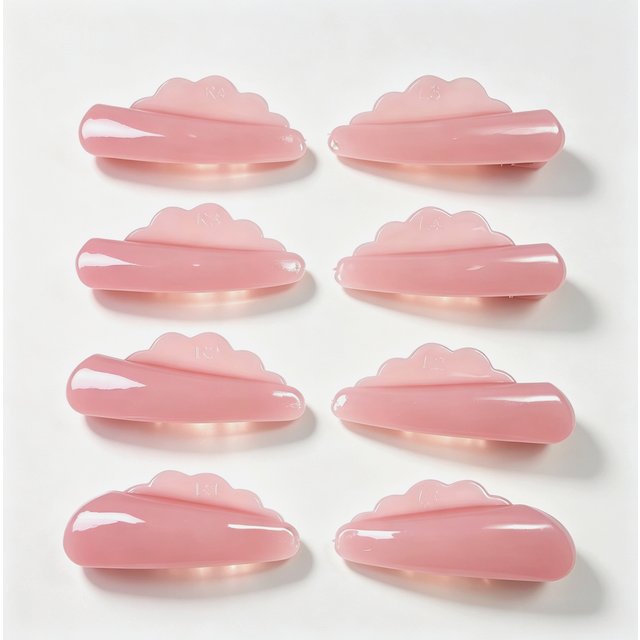 Libeauty New 4 Pairs Free Glue Silicone Eyelash Perm Rod Shield Lash Lift Pad Lifting 3D Eyelash Curler Accessories Makeup Tools