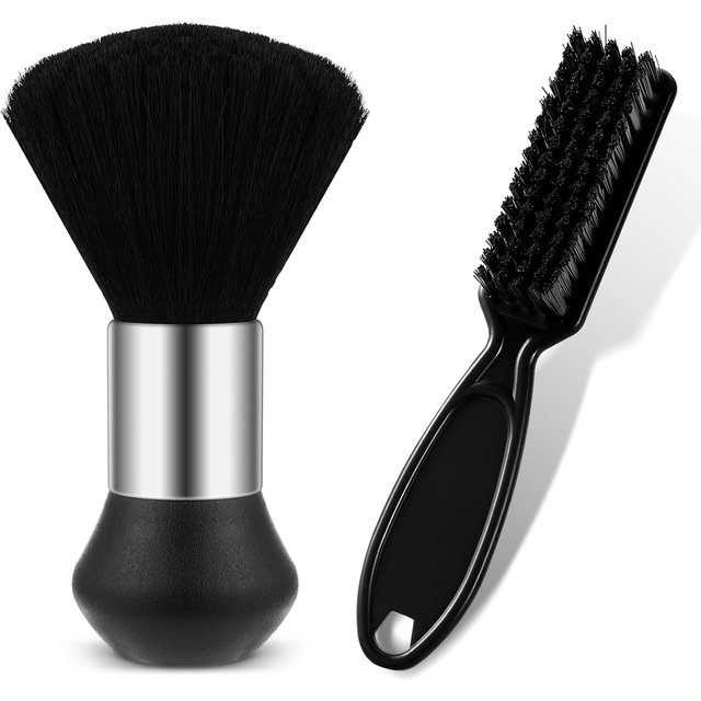 Hair Brush Neck Face Duster Hairdressing Hair Cutting Broken Hair Cleaning Brush for Barber Salon Hairdressing Styling Tool