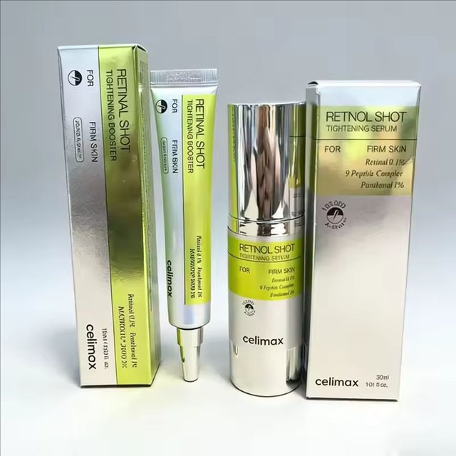 Original Retinal Celimax Set Firming Enhancer Moisturize Shot Tightening Booster Face Cream Eye Serum Shrink Dark Circles Repair