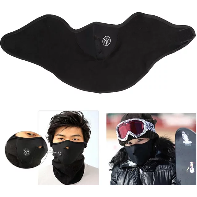 Motorcycle Face Mask Outdoor Motor Helmet Bandana Hood Ski Sport Neck Half Face Mask Windproof Dustproof Face Mask Amagi