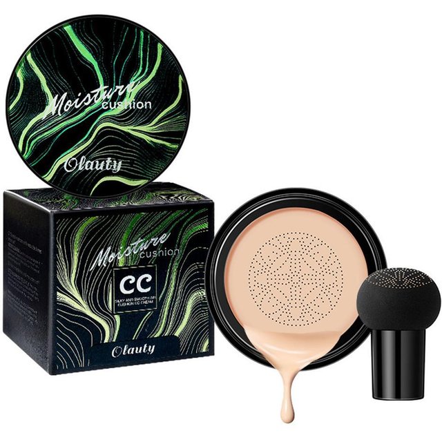 Magic Foundation Mushroom Head Air Cushion CC Cream Face Concealer Moisturizing Waterproof Foundation Base Makeup Cosmetics