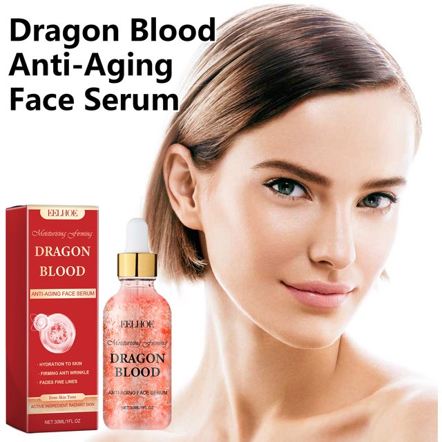 Dragon Blood Anti-Aging Face Serum Effectively Lighten Fine Lines Wrinkles Improve Skin Elasticity Moisturizing Face Care Cream