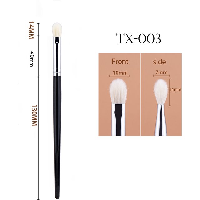 Make Up Eyeshadow Brush 100% Goat Hair Eyeshadow Brush Blending Makeup Brushes Birch Pro Eye Shadow Blending Makeup Tools