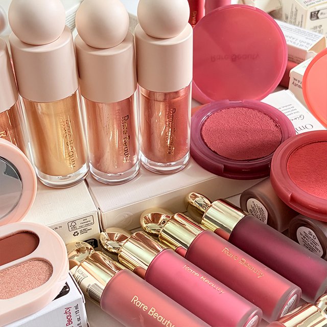 Rare Beauty Lip Gloss Waterproof Non-Stick Cup Lip Glaze Delight Smudge Proof Not Fade Matte Mashed Potato Blush Liquid Lipstick