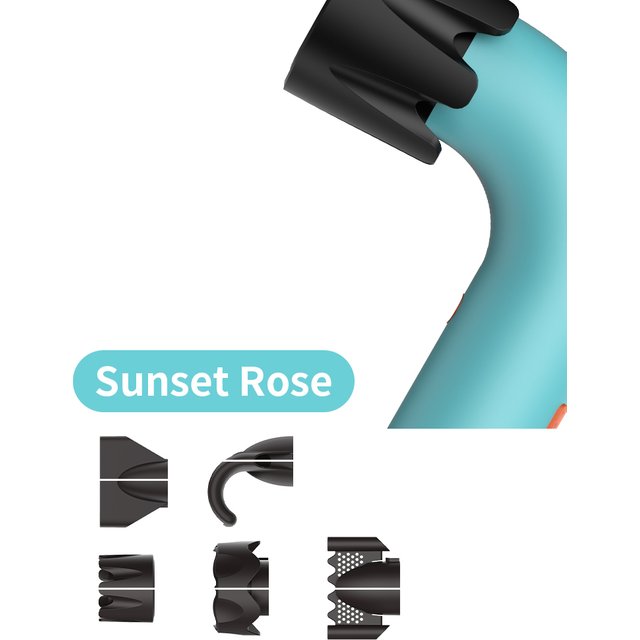 2026 Bent Pipe Hair Dryer 1400W High-speed Home Hair Salon Strong Wind Silent Hair Care High-speed Dry Hair Dyer