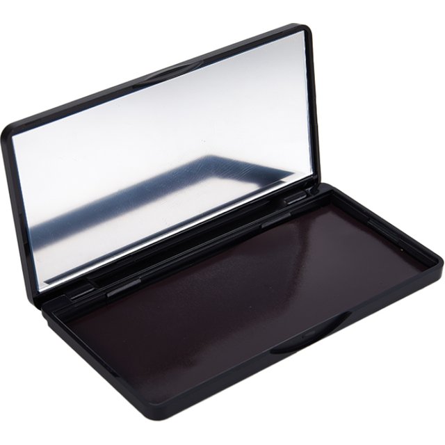 1Pc Black Empty Magnetic Cosmetics Palette Eyeshadow Blusher DIY Beauty Makeup Box Glitter Makeup Dispensing Box