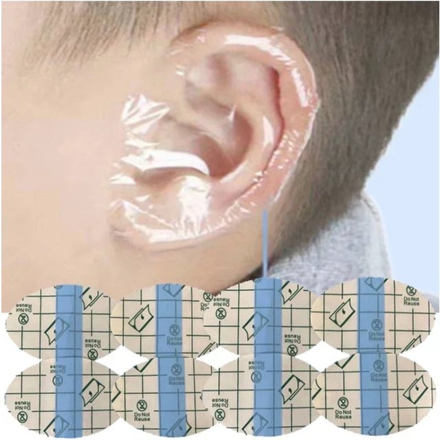 20/40pcs Baby Ear Covers Bathing Shampoo Waterproof Kids Shower Swimming Protection Ear Stickers Child Disposable Ear Cover