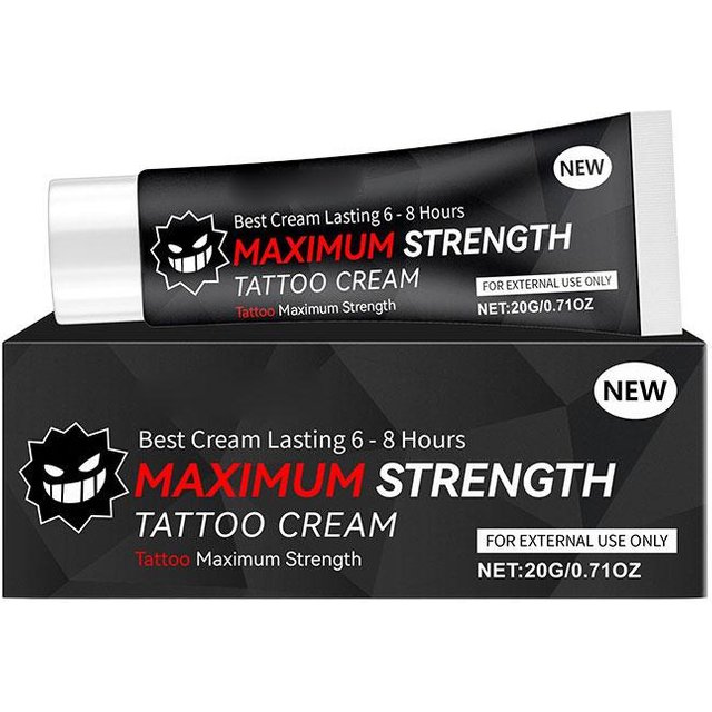 Original POWERFUL GOOSICA Tattoo Cream Before Permanent Makeup Microblading Piercing Eyebrow Lips Liner Accessories 10g
