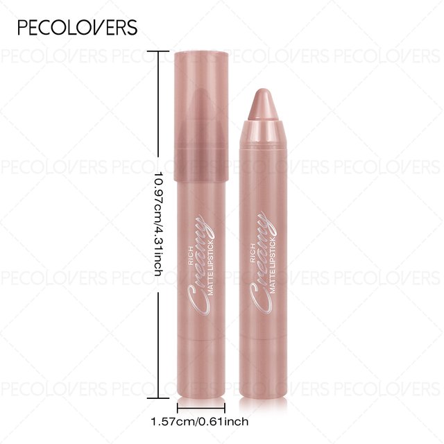 1 Pc Matte Lip Liner and Lipstick Pen, Smooth To Apply, Waterproof Long-lasting Non-sticky, Perfect Festival Gifts, Daily Makeup
