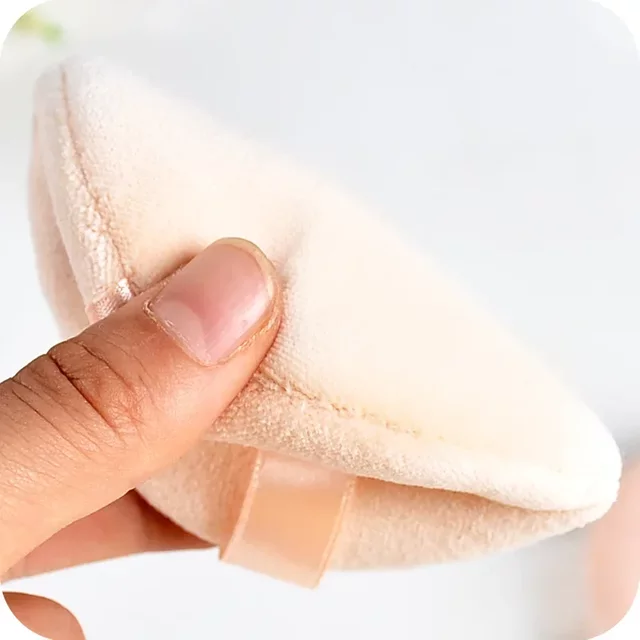 60/80/90mm Professional Round Shape BB Cream Powder Foundation Puff Portable Soft Cosmetic Puff Makeup Foundation Sponge