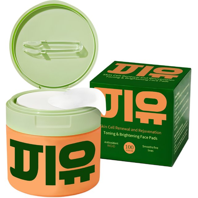 Collagen Pad Facial Toner Centella Asiatica Anti Aging Fade Fine Line Soothing Sensitive Minimizing Pores Clean Cotton Skin Care