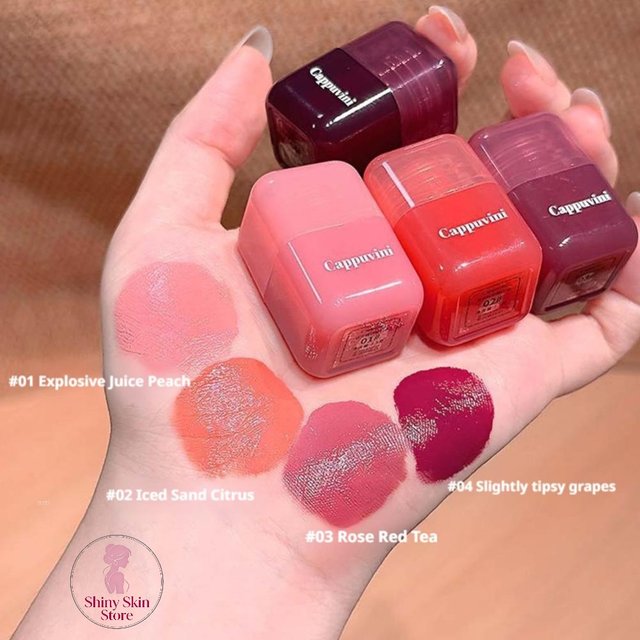 Mini Blush Liquide Monochrome Hydratant Effet Miroir, Rouge Naturel Éclaircissant, Maquillage Coréen