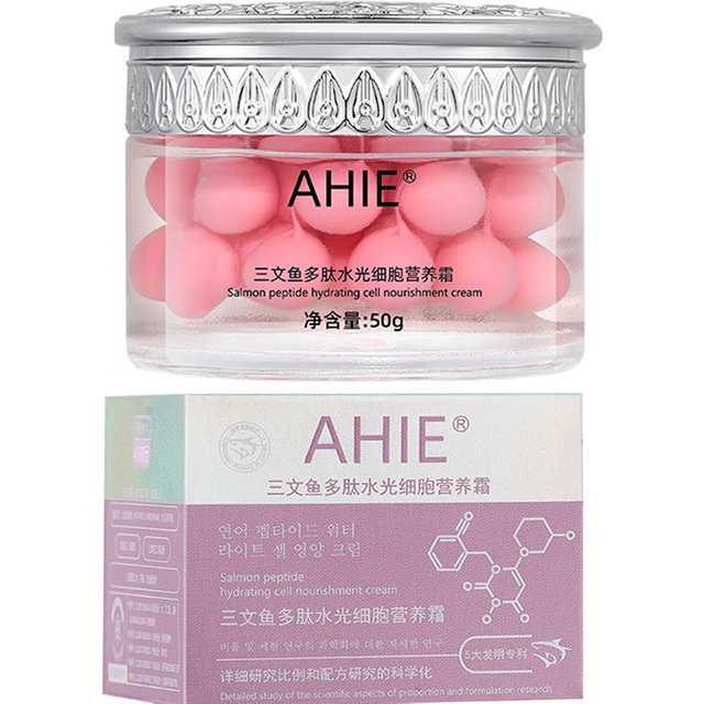 Salmon DNA Sodium Collagen Juvenile Peptide Cream Beauty Moisturizing Oil Control Improve Dry Rough Face Cream Korean Skincare