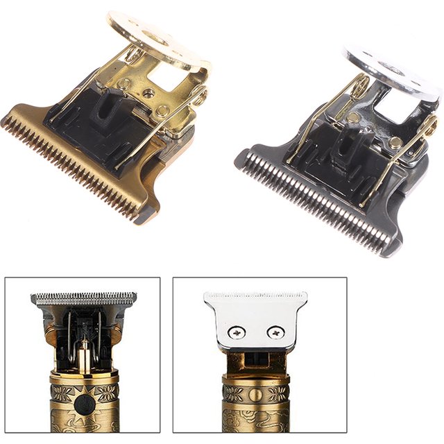 New-1PC T-Shaped Hair Clipper Cutter With Stand T9 Cutter Trimmer Replacement Clipper Head