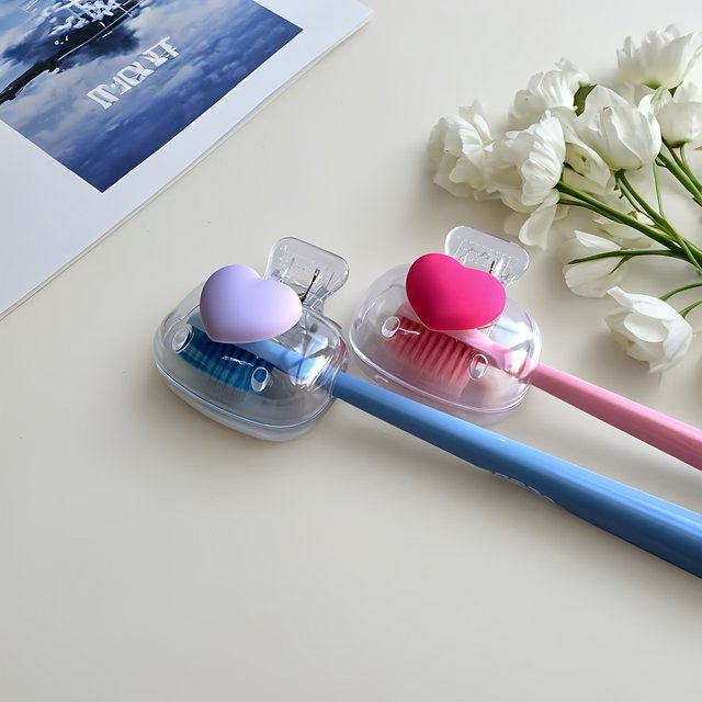 Toothbrush Covers Portable Toothbrush Protector Coverings Clips Tooth Brush Storage Head Cover Cap Tooth Brush Covers