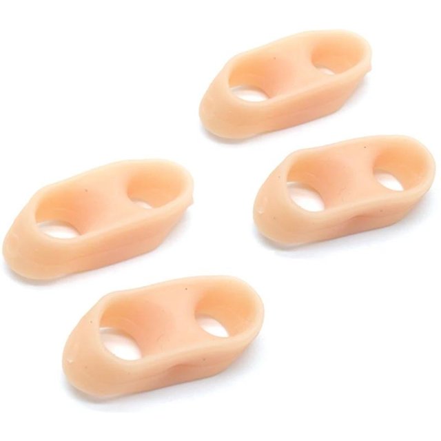 10pcs/5pairs Hammer Toe Straightener Overlapping Toe Bunion Toes Little Thumb Separator Foot Care Tool Orthotics for Daily Use
