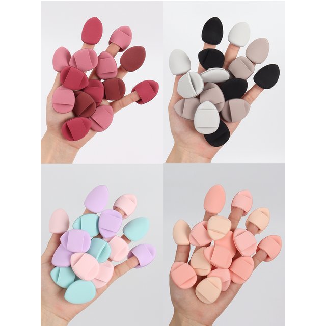 Finger Air Cushion Sponge Powder Puff Set Makeup Powder Puff Liquid Foundation Foundation Concealer Makeup Puff Wholesale