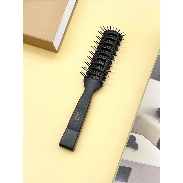 1 Piece Men Fluffy Hair Curly Brush Salon Hairdressing Combs Anti-static Massage Hair Care Ribs Comb Nine-Row Comb Styling Tools