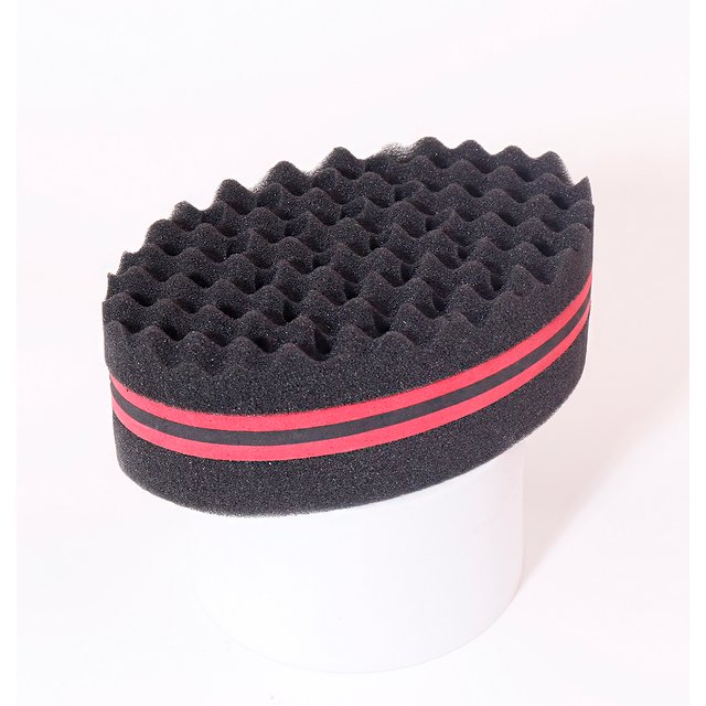 1pcs African curly hair care tool curly sponge, fashionable sponge brush, suitable for black people to perm curly hair