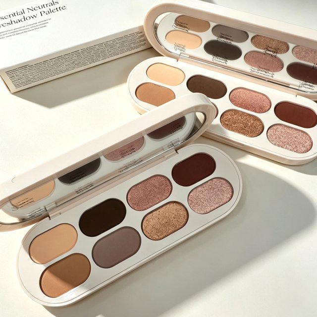 Hot Rare Beauty Neutrals 8 Colors Eyeshadow Palette Matte Shimmer Glitter Lasting Nude Earth Tone Eye Makeup Cosmetics for Woman