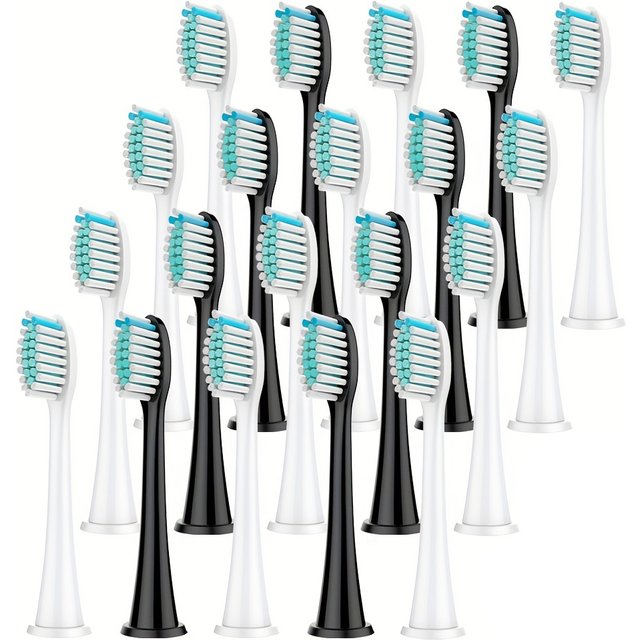 4/8/12/16/20PCS Electric Toothbrush Replacement Heads Dupont Bristles Nozzles Tooth Brush Head For HX3/6/9 Series BL551