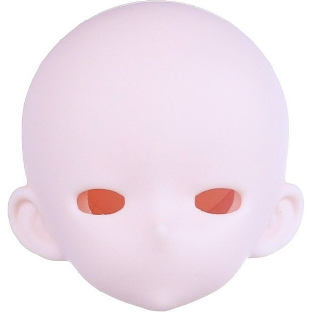 No Makeup Openable Bjd Baby Head Anime-Style PVC 1/4 BJD Anime Headsculpt White Skin Bjd Doll Head Makeup Practice