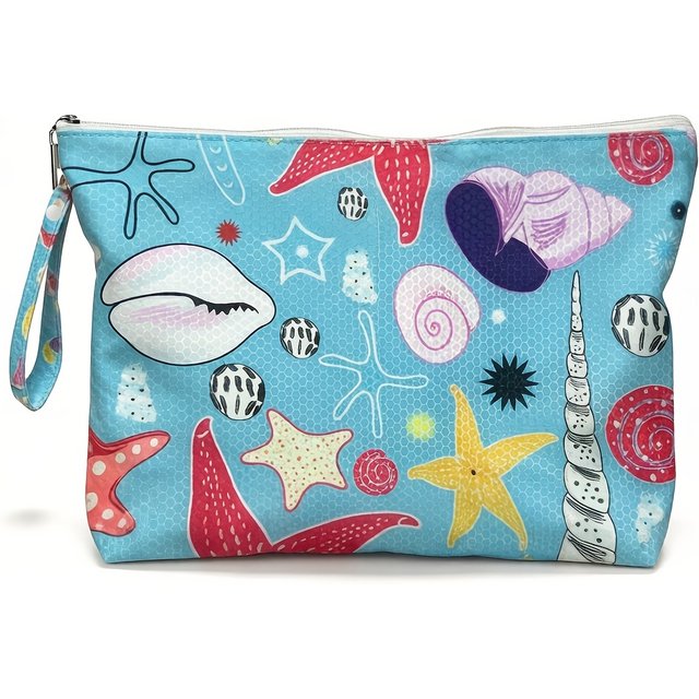 Wet Dry Bag for women, Waterproof Beach Swim Bag, Large Zipper Bag for Diaper, Toiletries, Cosmetics - Perfect Gift for Sisters