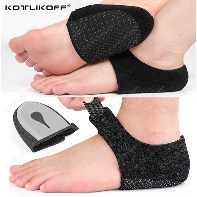 Wearable Gel Heel Cup Insoles For Heel Pain Plantar Fasciitis Spurs Foot Pain Relieve Non-Slip Foot Care Protector Inserts
