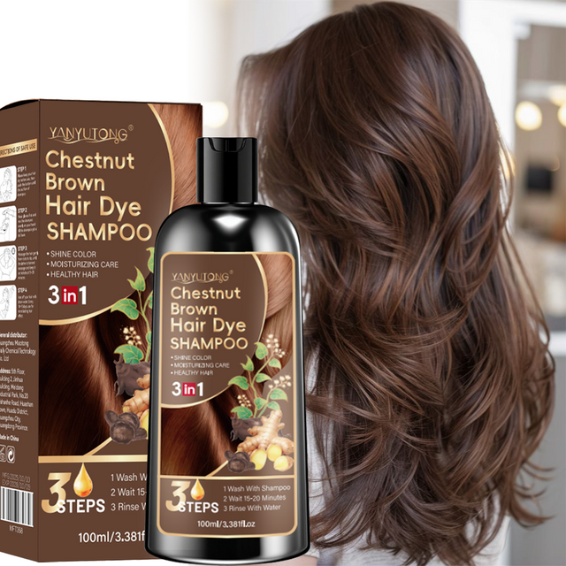 3 in 1 Turmeric Color-Treated Shampoo, Nourishing Color-Treated Shampoo Gentle Formula, Plant-Based, Light Beige
