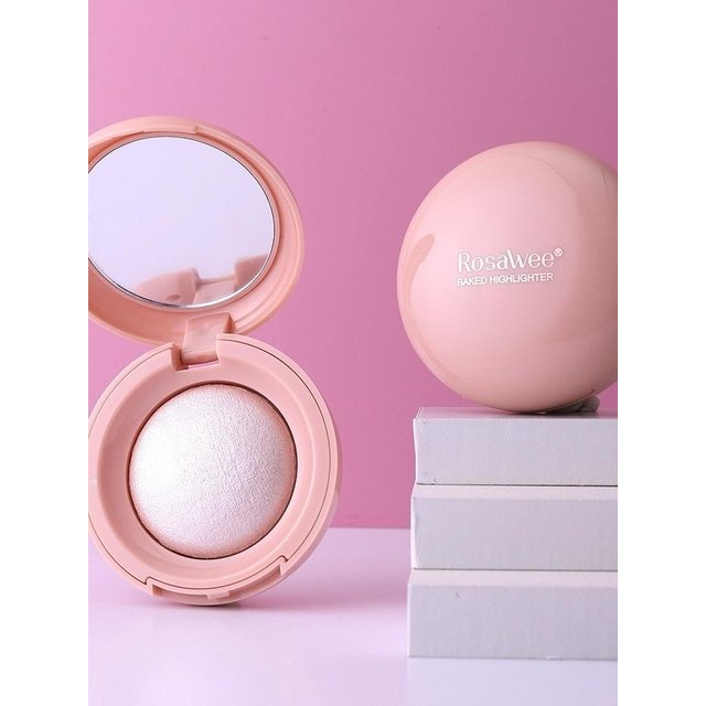 Long-lasting Highlighter Natural Glossy Fine Shimmer Makeup Highlighter Buildable Mashed Potato Texture Contour Highlighter