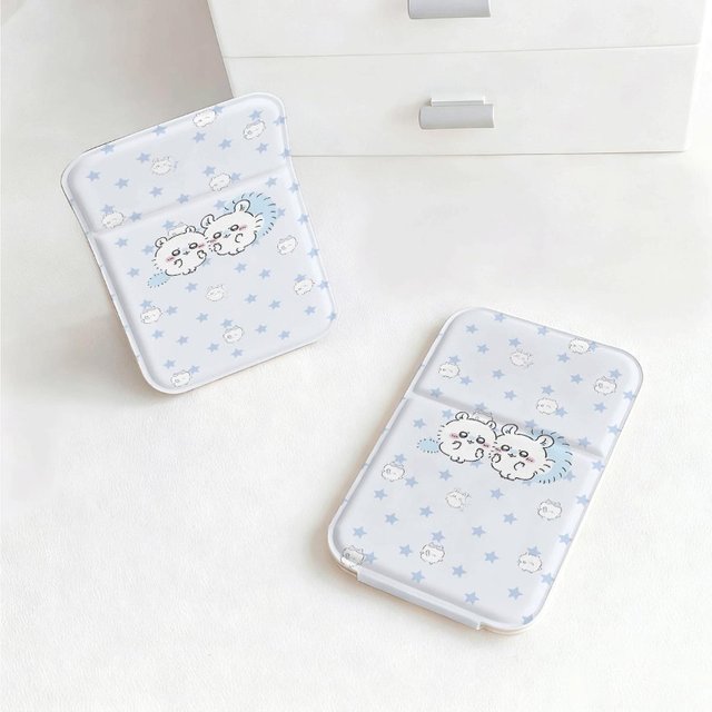 Two Shy Momonga Desktop Makeup Mirrors for Girls Portable High-definition Compact and Travel-sized Makeup Mirror for Touch-ups.