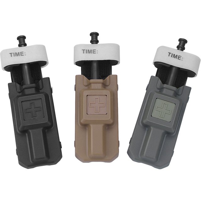 Boîte de rangement de garrot tactique, sac EDC MOLLE, paquet médical, garrot d'urgence en plein air, Kit de survie de premiers secours