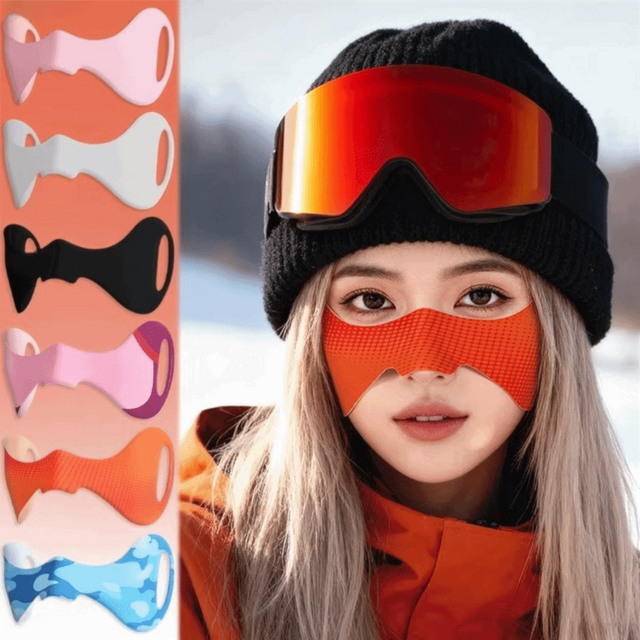 Cache-nez thermique anti-givre pour le ski hivernal, coupe-vent, doux, protection contre le froid, respectueux de la peau, masque facial chaud pour le cyclisme en extérieur