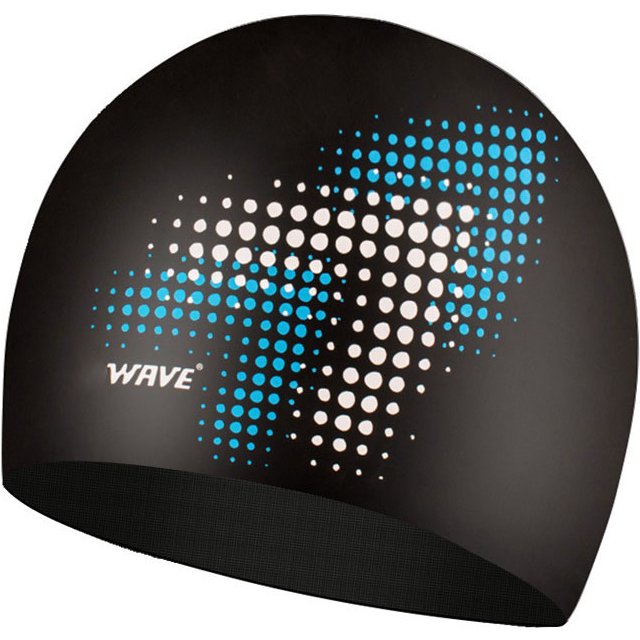 Swimming cap, solid color increase adult print waterproof hair care silicone men and women swim cap