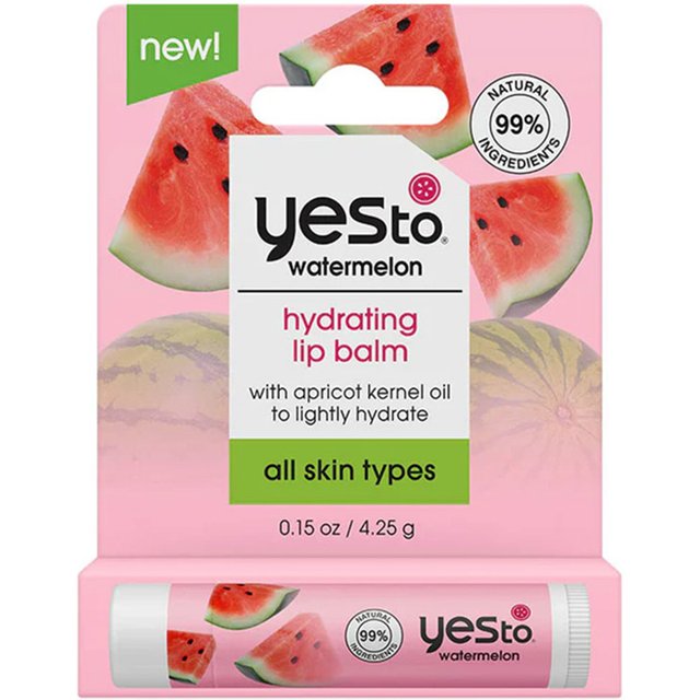 Yes To Avocado Fragrance Free Nourishing Lip Balm 4.25g with Avocado Oil for Dry Lips