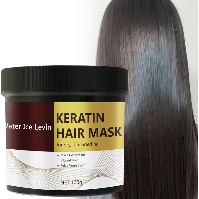 Masque capillaire magique à la kératine, réparation rapide en 5 secondes, cheveux crépus endommagés, doux, lisse, brillant, lissage, hydratant en profondeur, soins capillaires