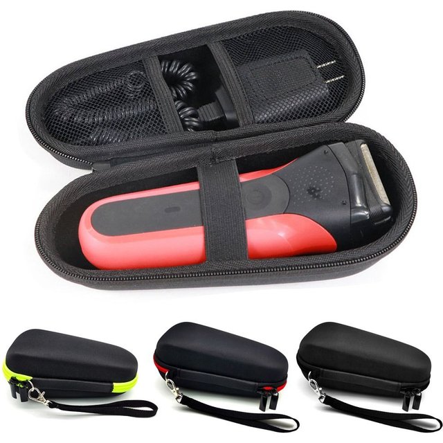 Durable for Braun Travel Electric Shaver Shaver Storage Bag Zipper Bag Carrying Case Razor Protective Case For Braun