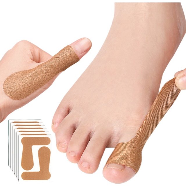 10/20 Pairs Thumb Correction Patch Toe Valgus Correction Sticker Wear-resistant Foot Joint Fixation Protection Foot Hand Care