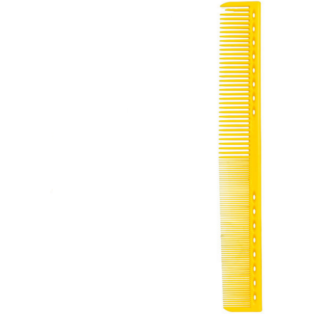 Yellow Hair Cutting Comb Hairdresser Professional Hairdressing Pointed Tail Comb Barber Shop Men's Broad Tooth Hairbrush Y0701