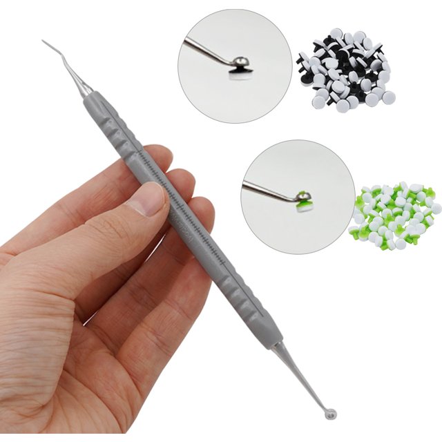 Dental Foam Pad Composite Resin Composite Light Cure Resin Fillin Kit Teeth Whitening Tool