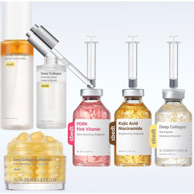Silk Peptide Intensive Lifting Ampoule Essence Deep Collagen Repair Renewal Firming Moisturizing Glow Serum Korean Skincare