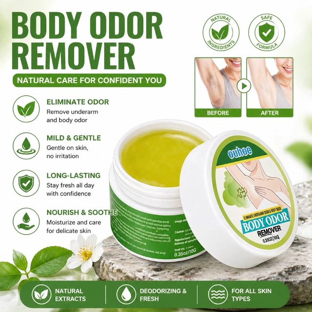 Body Odor Remove Cream Underarm Bad Smell Sweating Removal Armpit Refreshing Antiperspirant Lasting Aroma Deodorant Body Care