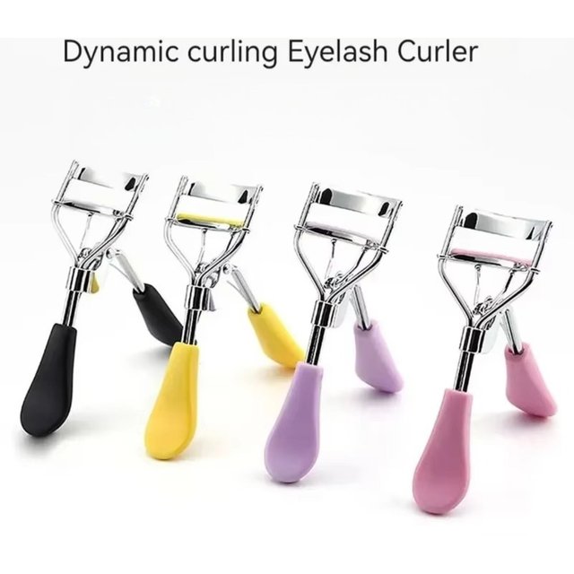 Professional Eyelash Curler Pink with Comb for Perfect Curves Easy To Use Makeup Tool for All Eye Types Eyelash Curlers Tools