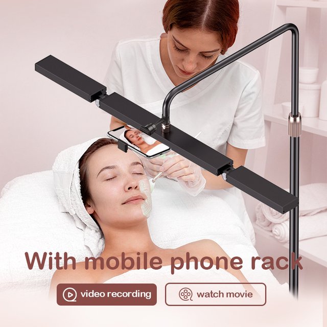 Floor-Standing Beauty Makeup Lighting Folding Tattoo Nail Lamp 40W Remote Control Adjustable Live Photography Dedicated Fill