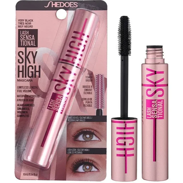 Mascara 4D allongeant imperméable épais Curling durable Extension de cils Mascara noir cils naturels