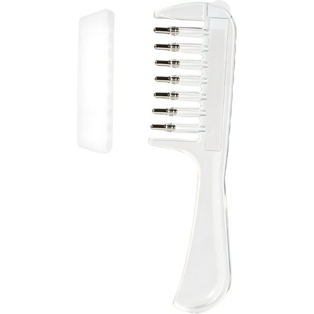 Portable Transparent Hair Root Comb Liquid Guide Applicator Scalp Massage Comb Hair Oil Serum Brush Anti-Leak Hair Care Tool
