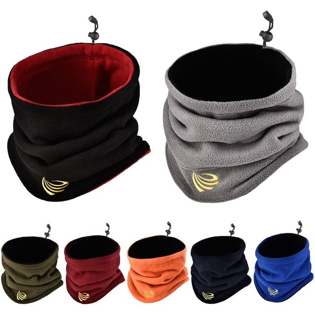 High Quality Men Women Face Cover Snowboard Ski Tube Scarf Cold-proof Collar Half Face Mask Fleece Neck Gaiter