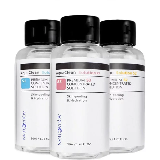 3Pcs Premium S1 S2 S3 Concentrated Peeling Solution Aqua Solution Liquid Cleansing Wrinkle Remove Facial Care Serum